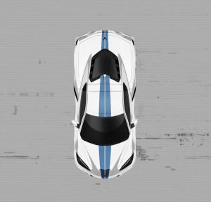 2021 Corvette C8 graphics stripes