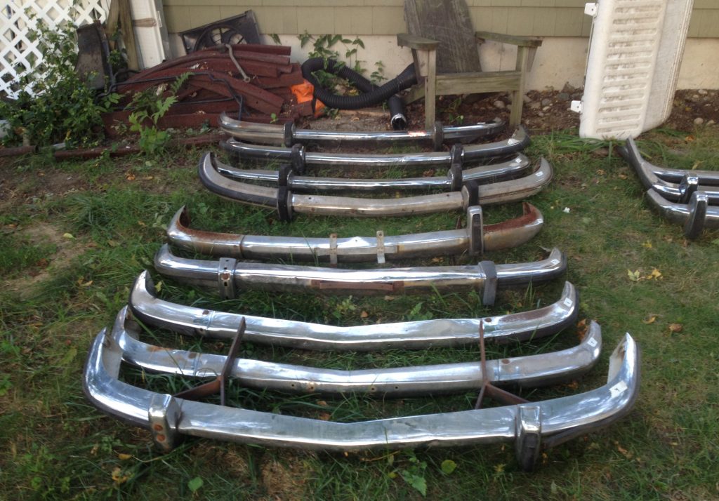 Siegel - Thinning out parts - Bumpers on the ground