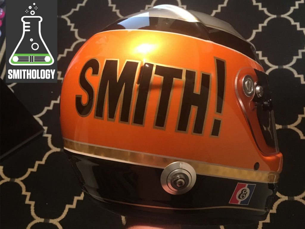 Smithology sam smith racing helmet paint