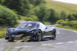 Speedtail PP1 Front Three-Quarter Action