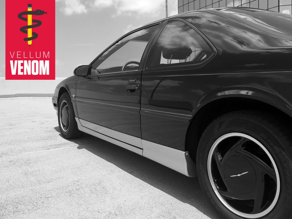 Vellum Venom 1990 Ford Thunderbird banner