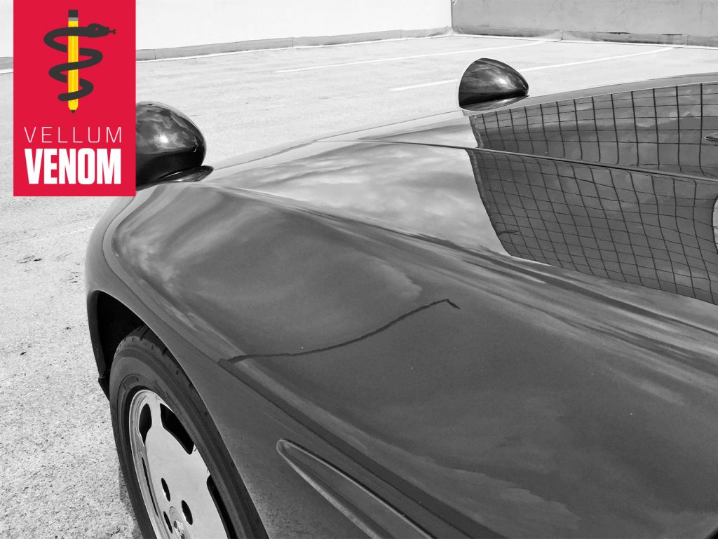 Vellum Venom banner Porsche 928 S4