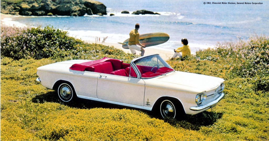 1964 Corvair brochure picture