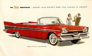 1957 Dodge Mayfair Convertible Vintage Ad