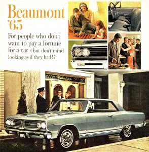1965 Acadian Beaumont Sport Deluxe Coupe