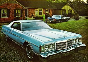 1975 Mercury Meteor Montcalm Hardtops ad