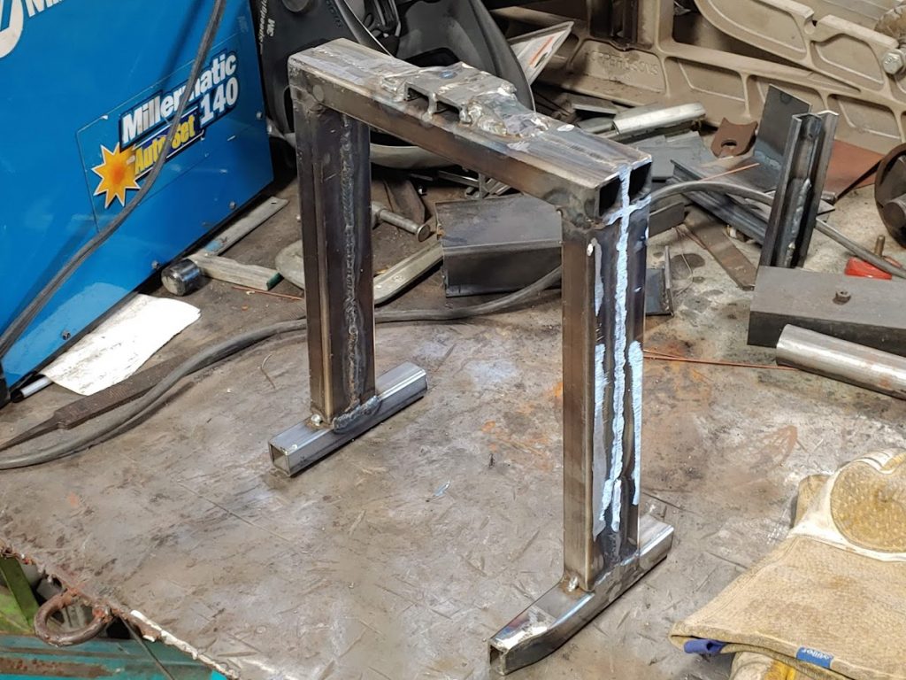 Wrenchin' Wednesday Floorjack cradle for lifting an 800lb diesel