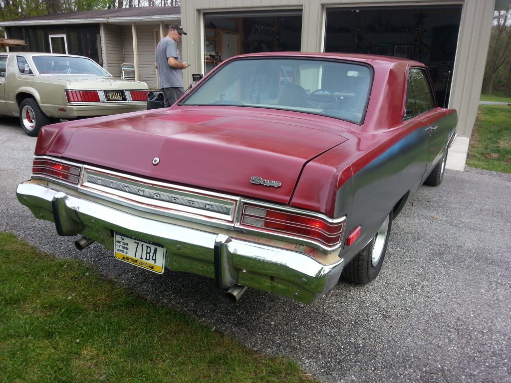 1974 Plymouth Scamp rear