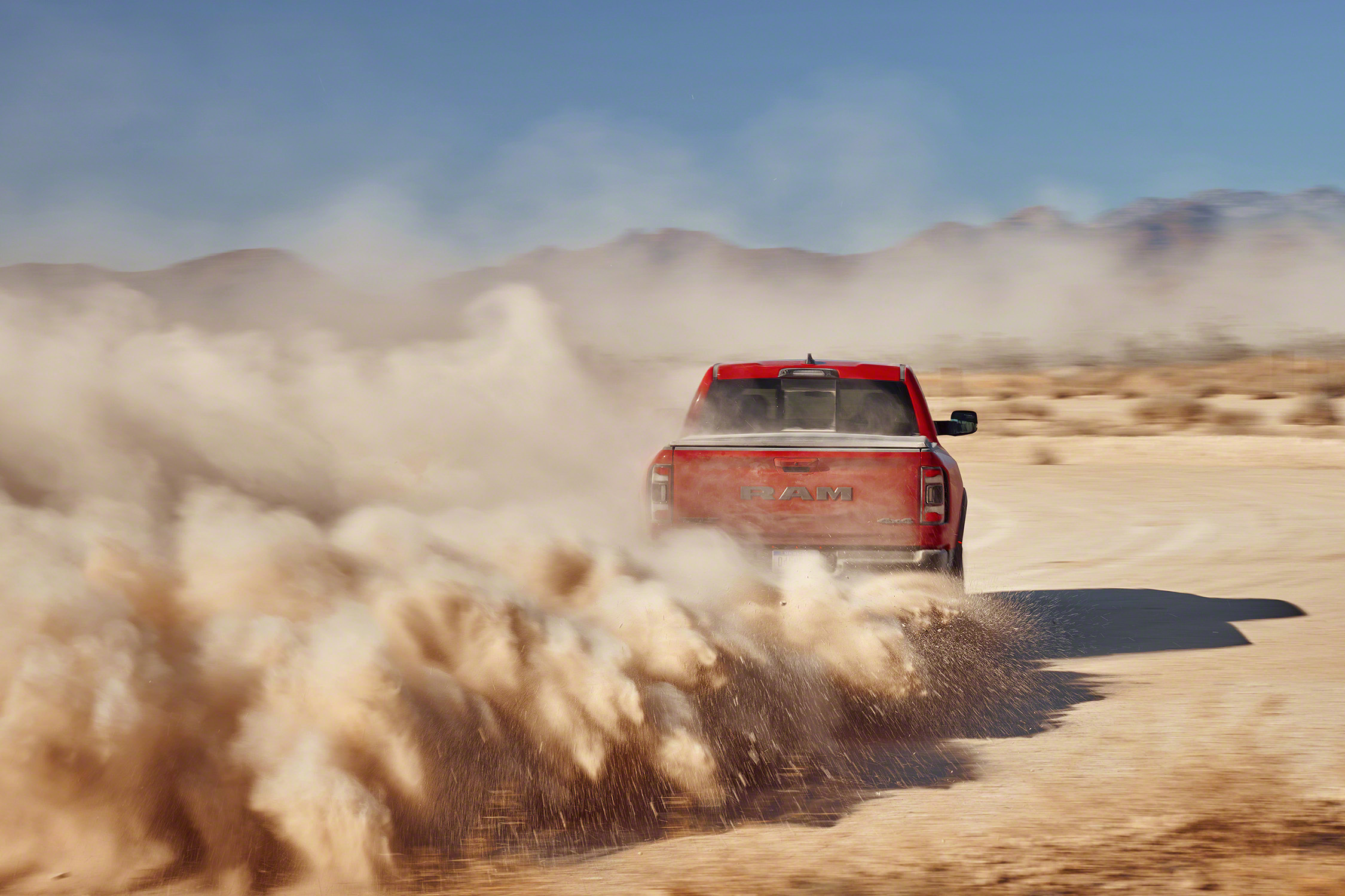 2021 Ram 1500 TRX rear 3/4 in motion