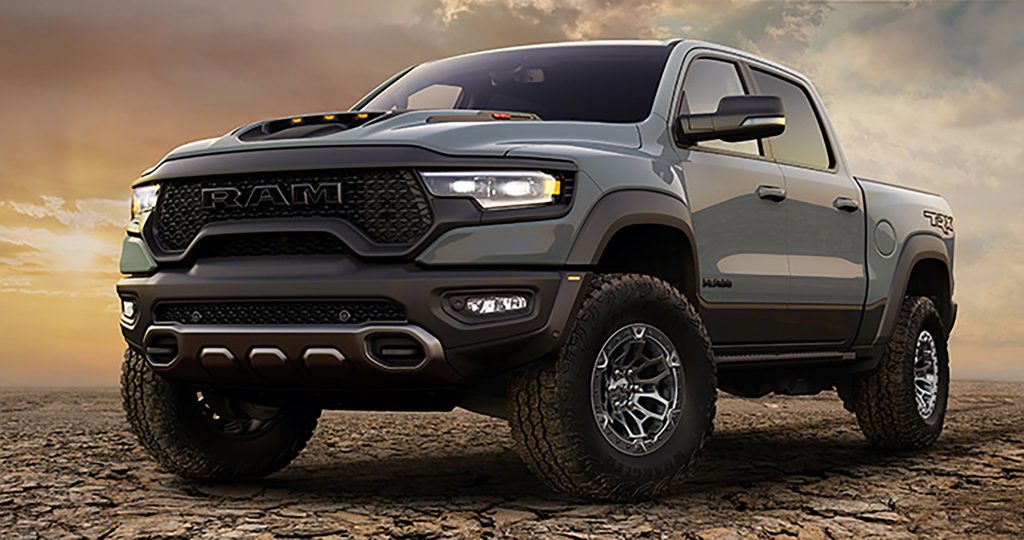 2021 Ram 1500 TRX Launch Edition front 3/4