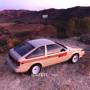 4x4 Corolla render rear three-quarter