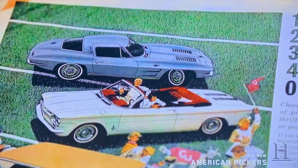 American Pickers - John Mills 4 - 1963 Chevrolet ad 2