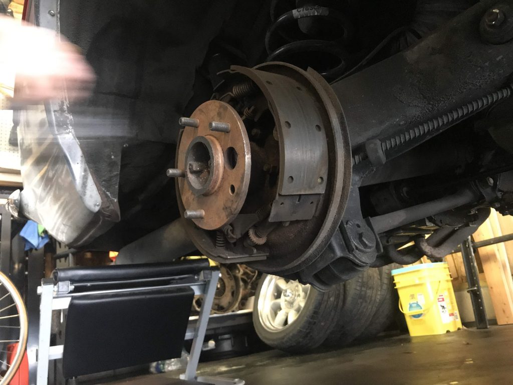 Corvair drum brake Corvair drum brake