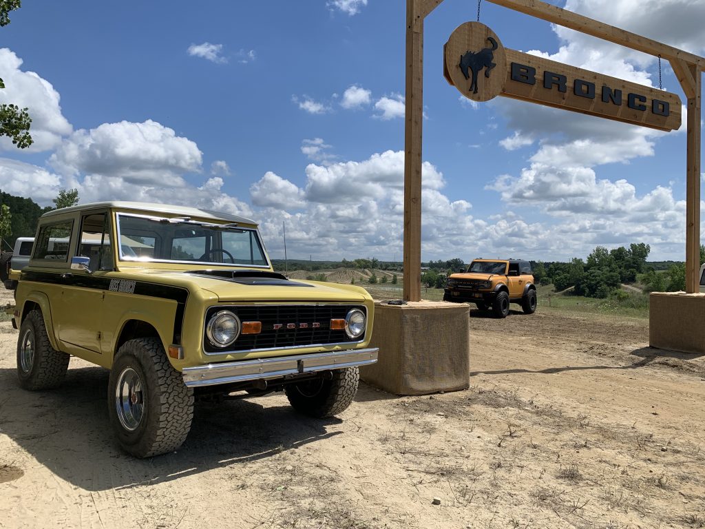 Ford Boss Bronco prototype two door Bronco Holly Michigan