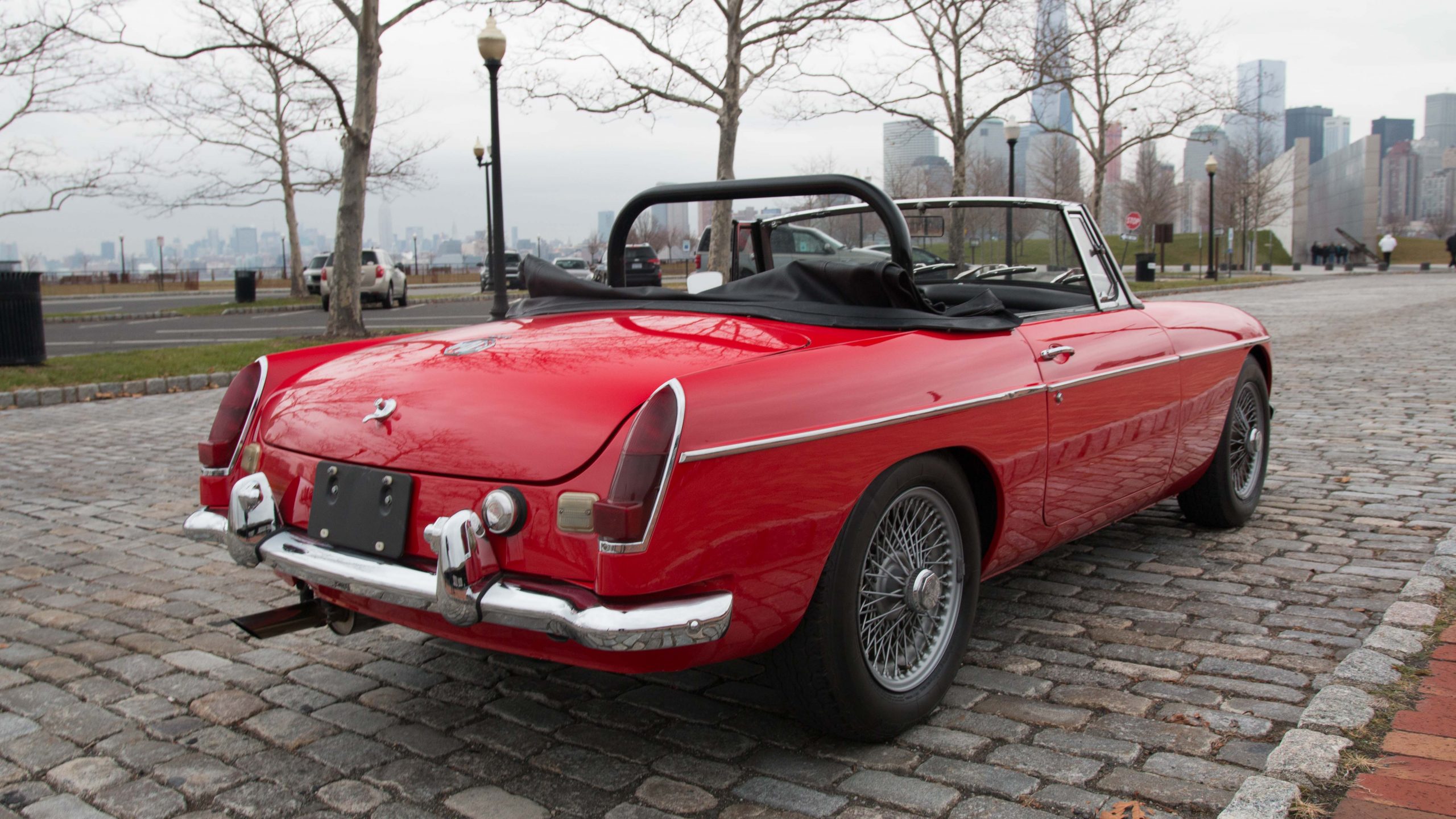 1969 MG MGC rear three-quarter