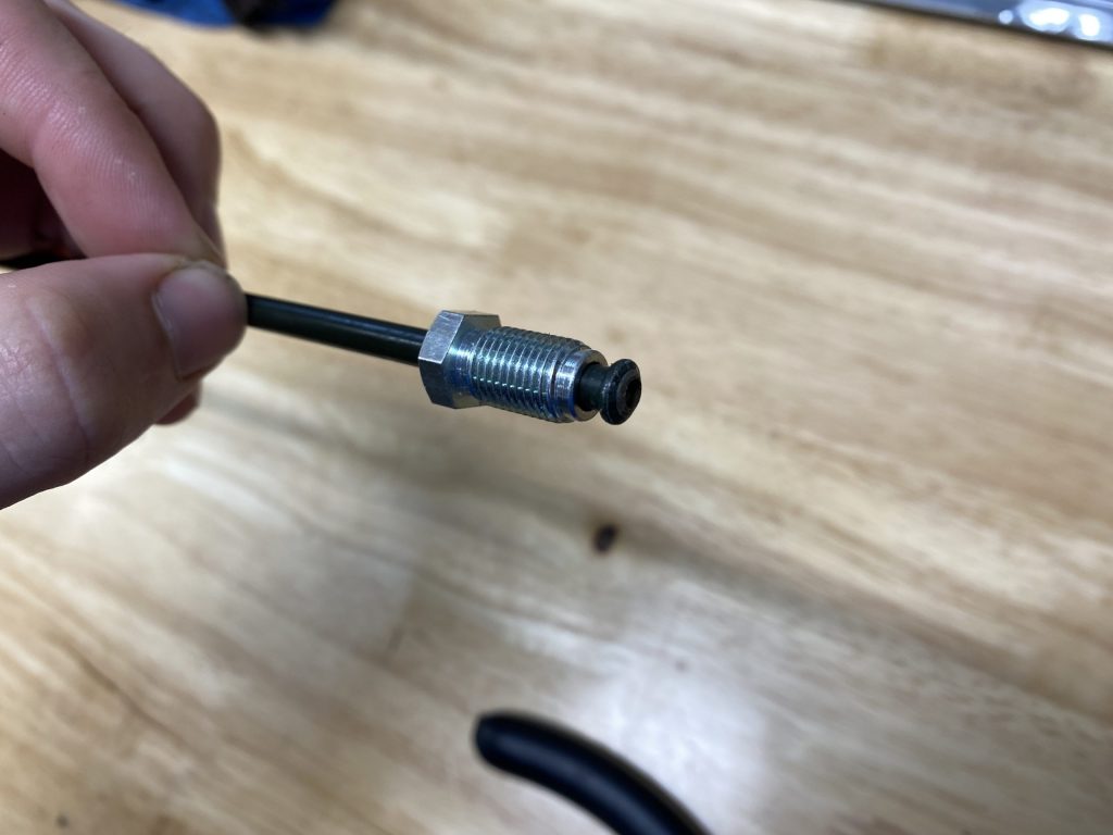 Brake hardline flare fitting Brake hardline flare fitting