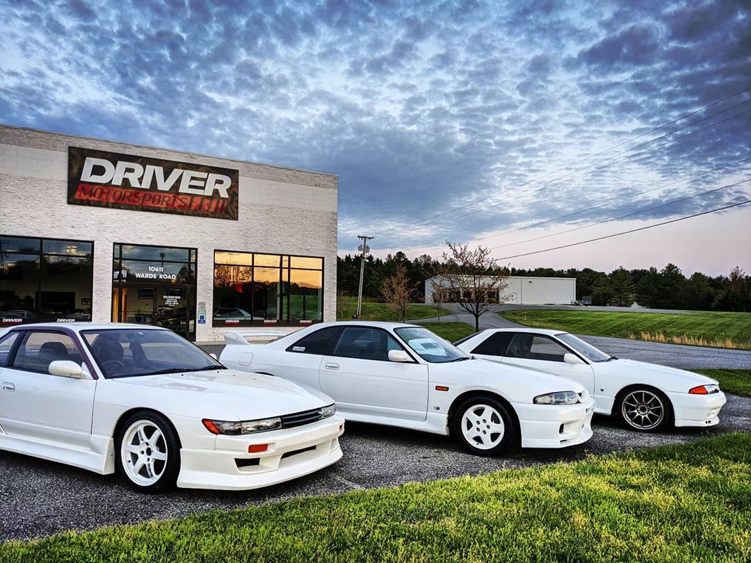JDM story - Driver Motorsports white Nissans