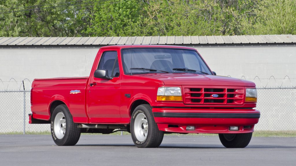 Ford SVT Lightning Red Pickup Truck