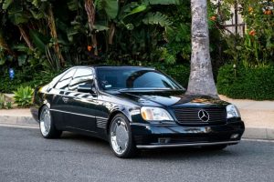 Michael Jordan - 1996 Mercedes S-Class S600 passenger side