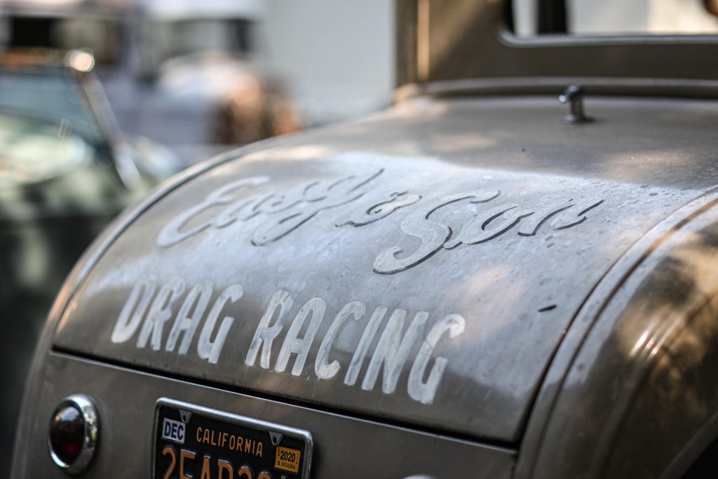 Model A trunk lid