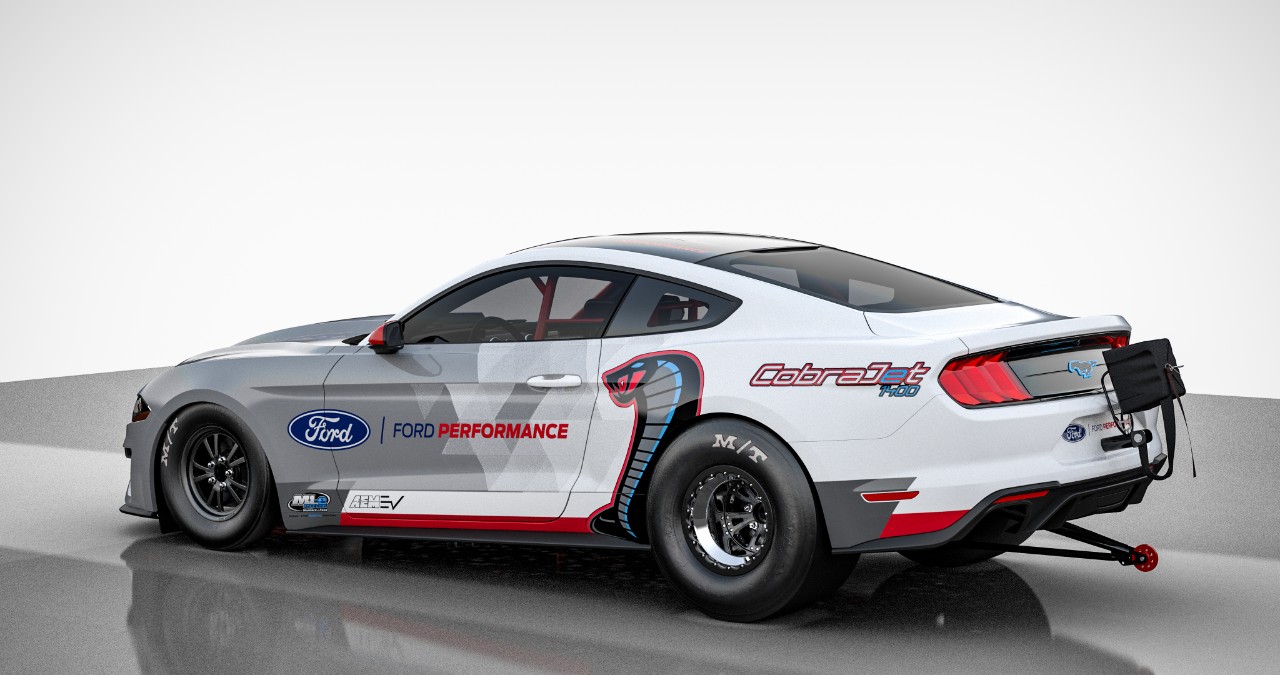 Mustang Cobra Jet 1400 rear three quarter
