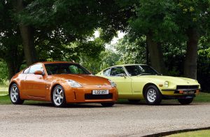 Datsun 240Z with Nissan 350z
