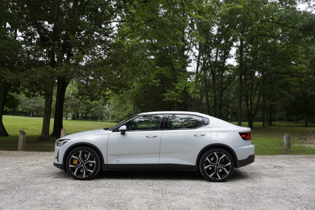 Polestar 2 side profile