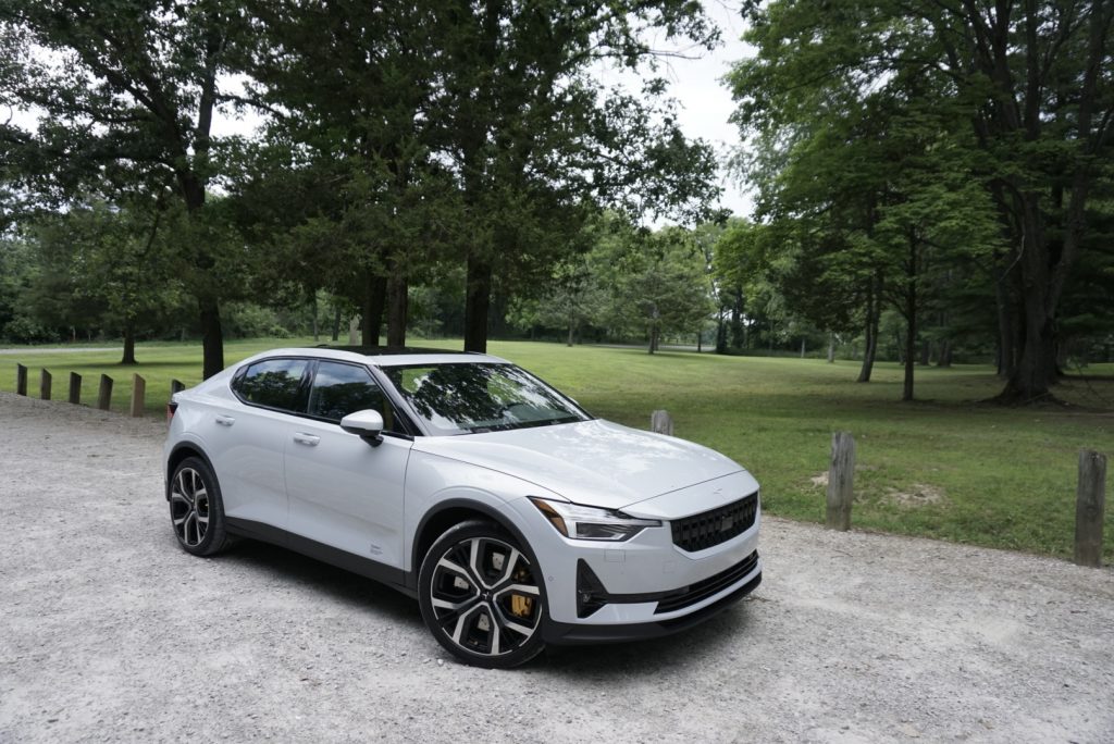 Polestar 2 front three-quarter