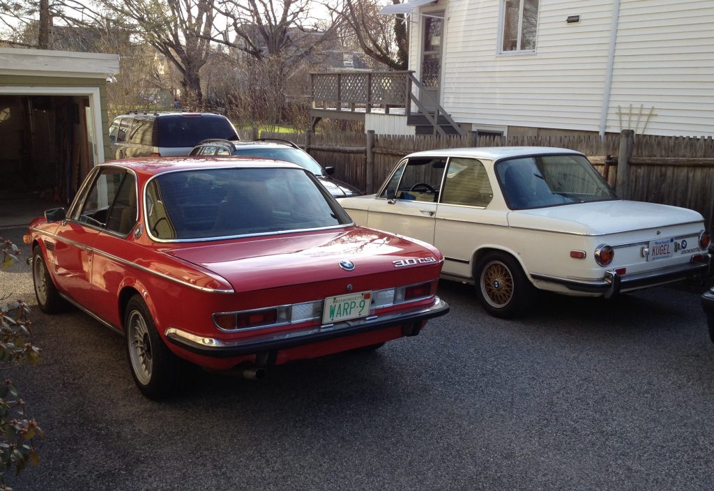 Rob Siegel 1972 BMW Bavaria - in driveway