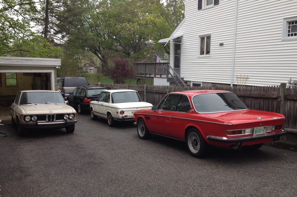 Rob Siegel 1972 BMW Bavaria - in driveway