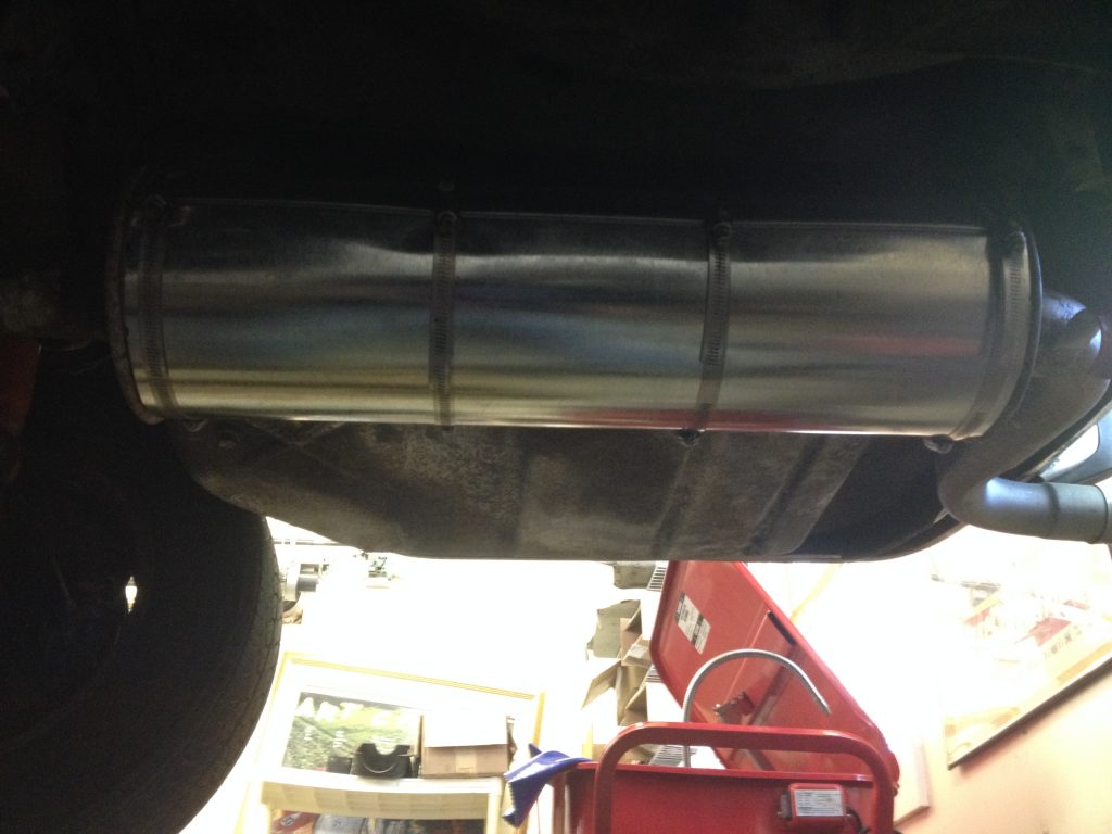 Rob Siegel 1972 BMW Bavaria - muffler