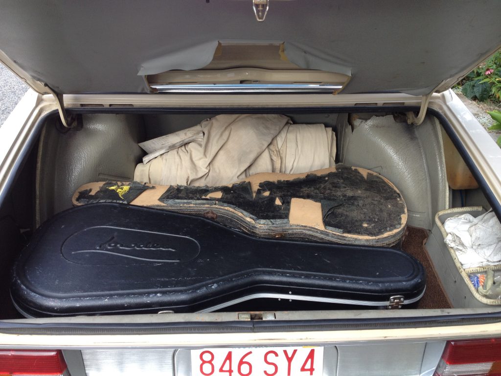 Rob Siegel 1972 BMW Bavaria - trunk