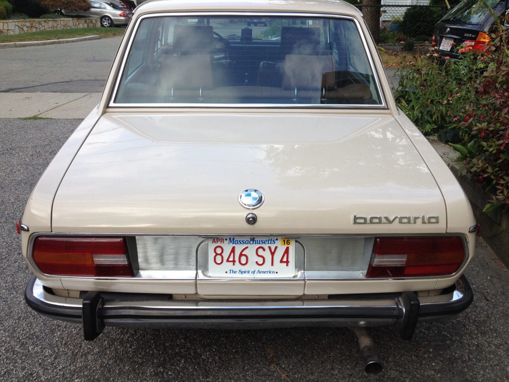Rob Siegel 1972 BMW Bavaria - rear