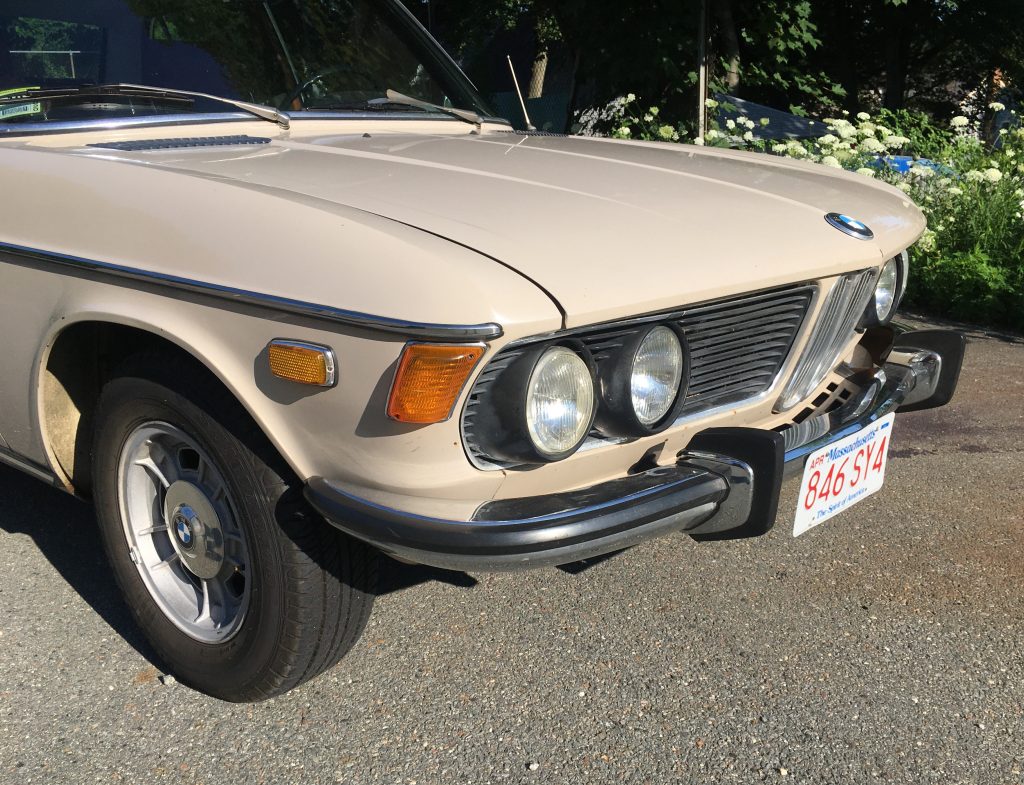 Rob Siegel 1972 BMW Bavaria - narrow chrome bumpers