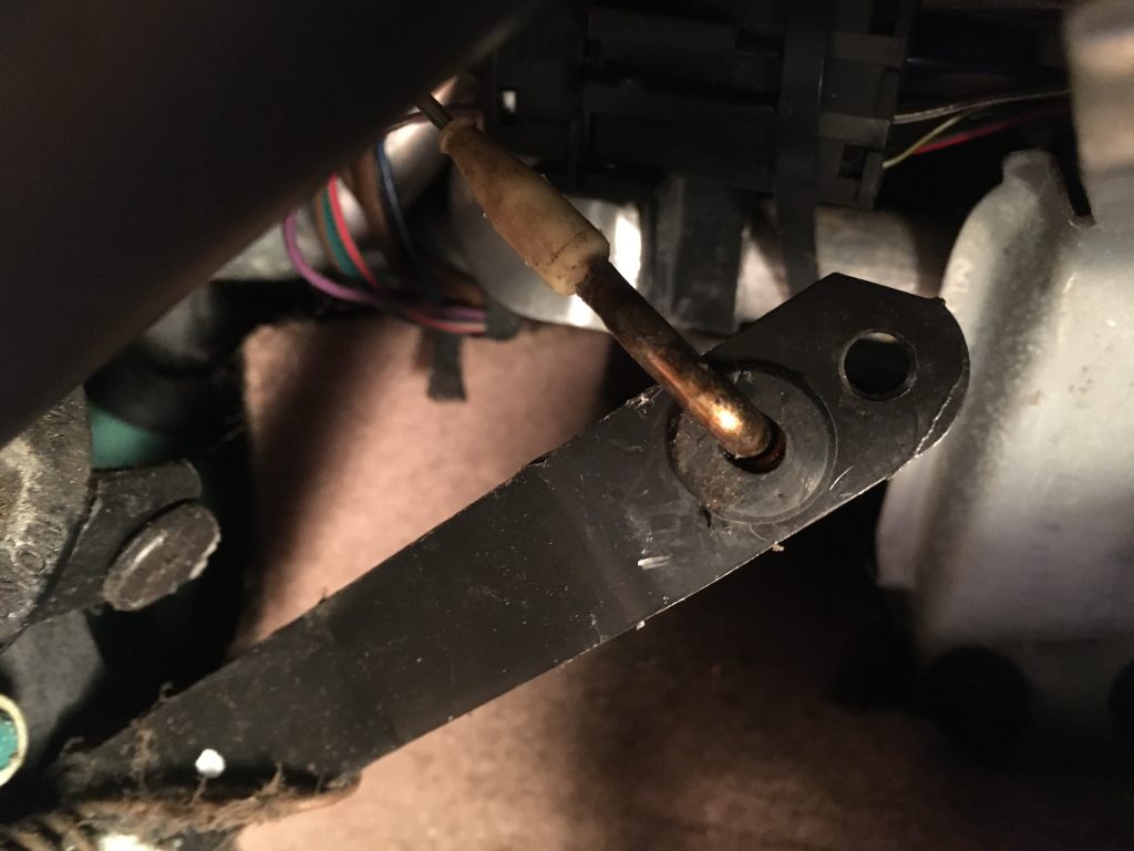 Rob Siegel - 1999 BMW Z3 - Throttle cable grommet