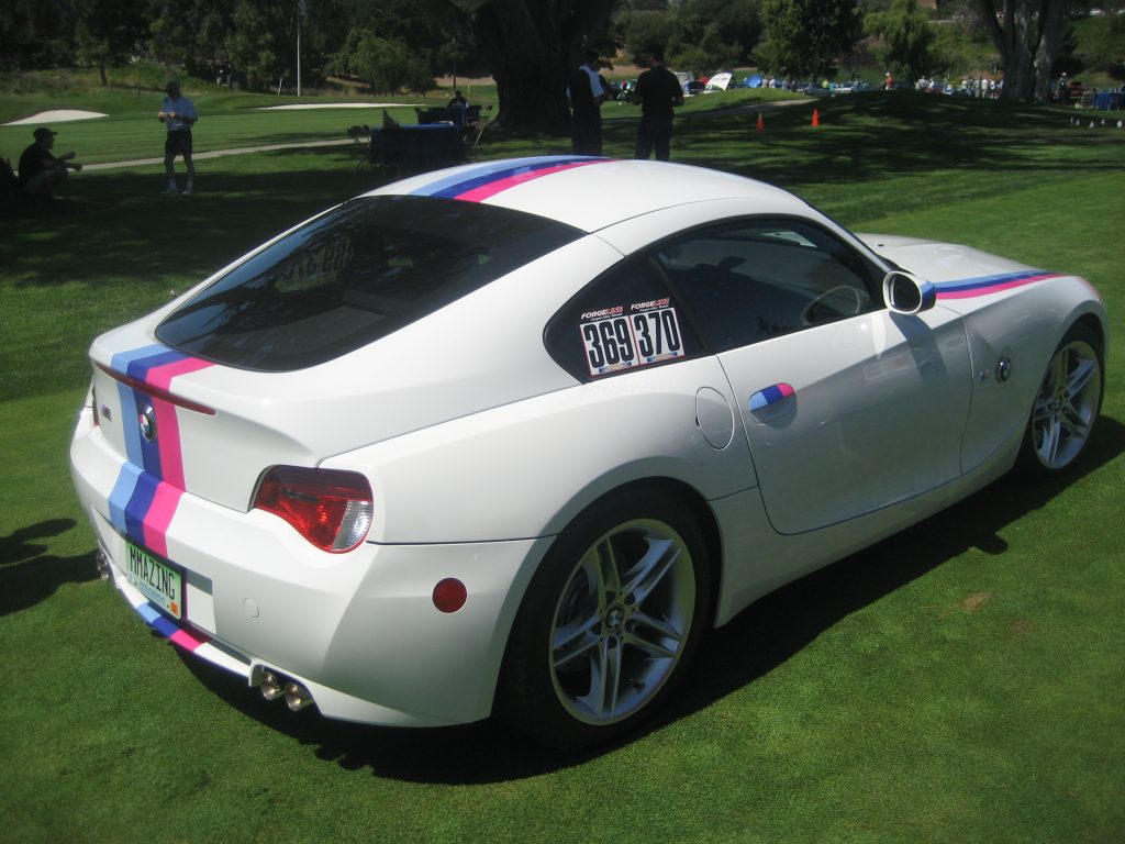Rob Siegel - Seduced by a C3 Corvette - BMW Z4 full view from passenger rear