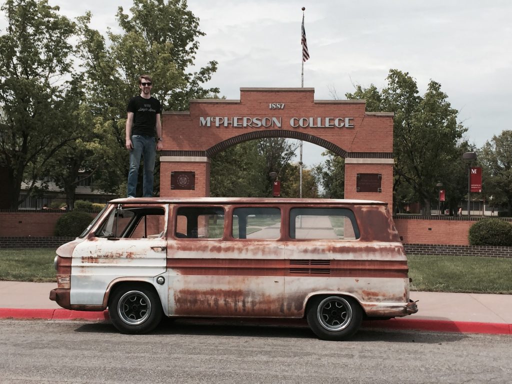 smith Chevroelt Corvair Greenbrier at McPherson College