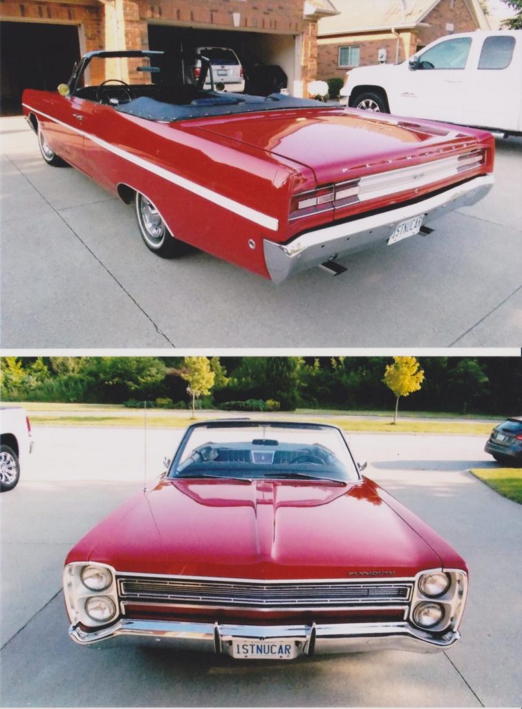 1968 Plymouth Fury convertible