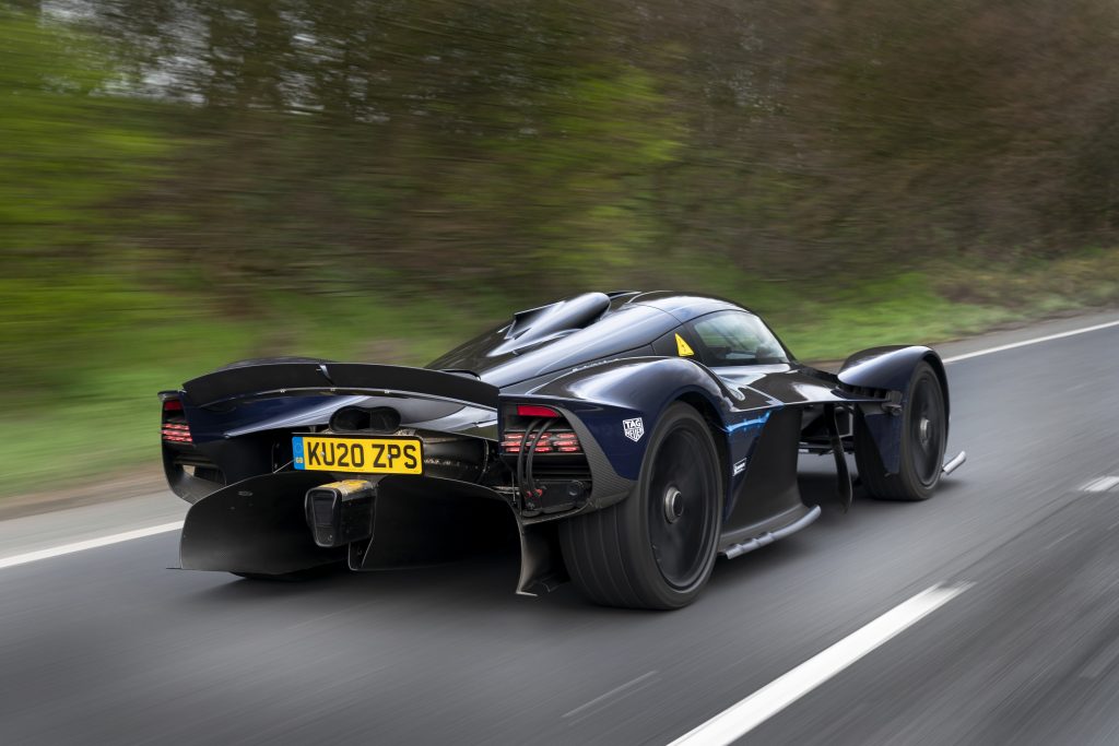 Aston Martin Valkyrie rear