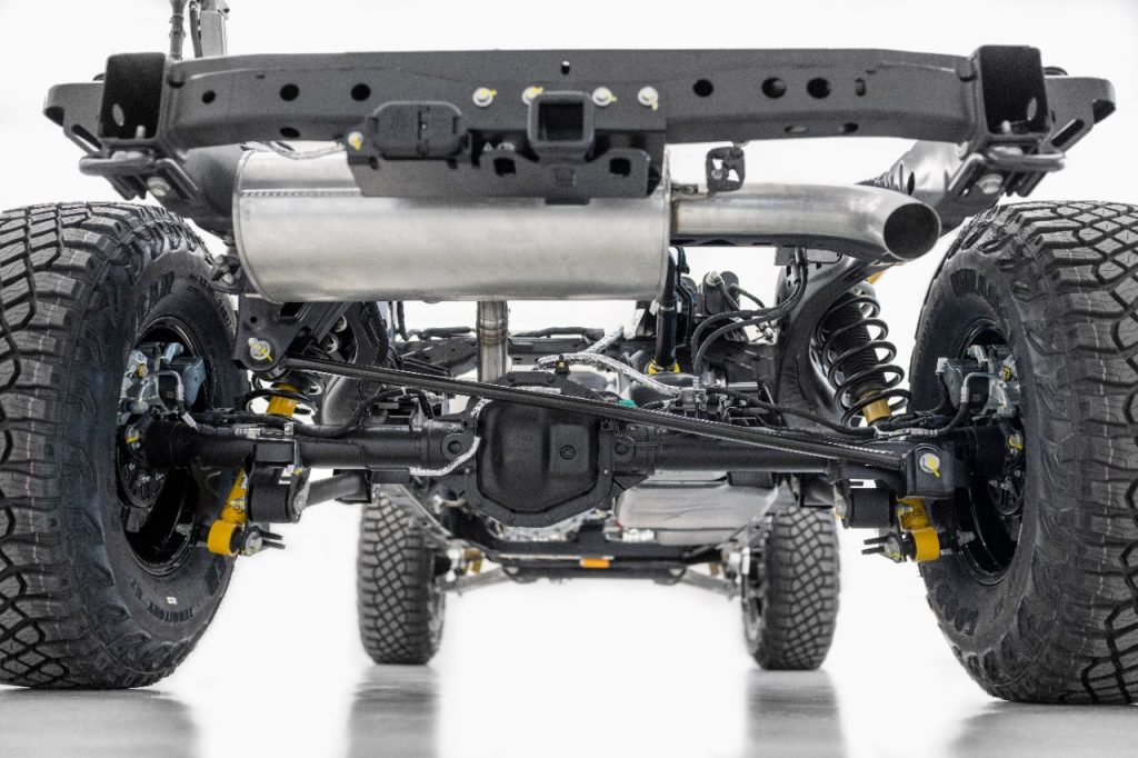Ford Bronco Rear axle and suspension