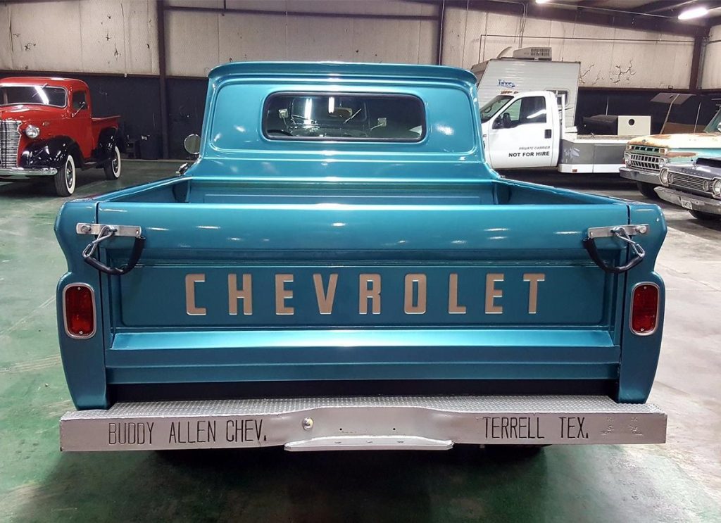 Buddy Allen Chevrolet - 1965 C10 - rear with BUDDY ALLEN bumper