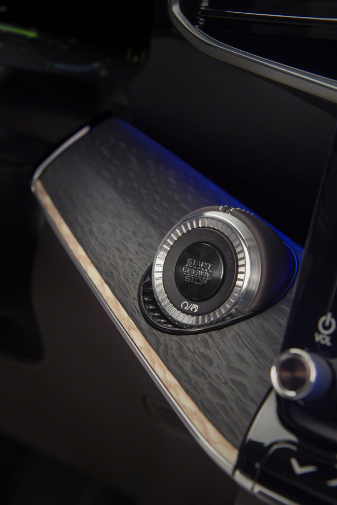 Grand Wagoneer Concept starter button