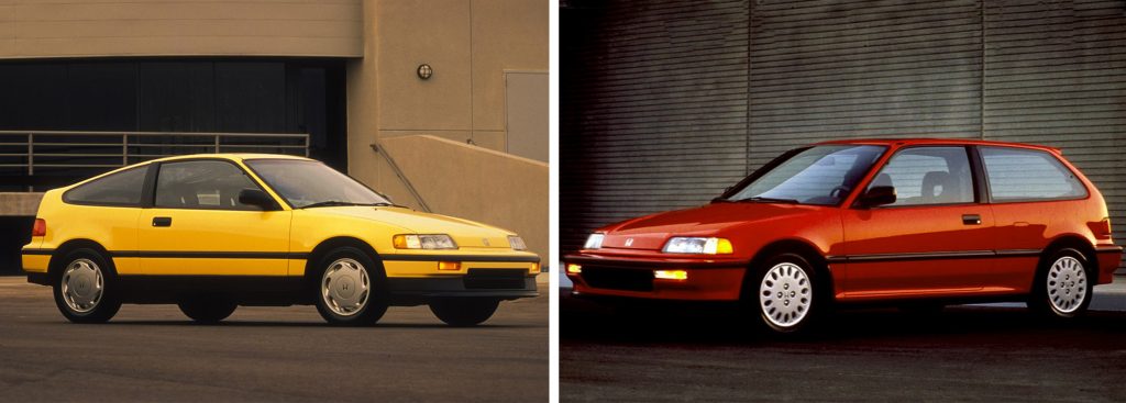 CRX si and Civic si