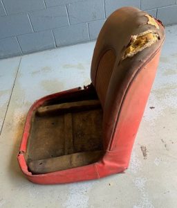 Corvette prototype seats - side view