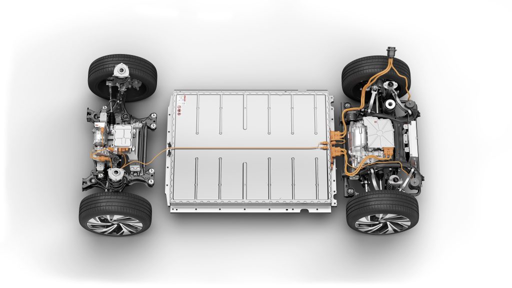 DB2020A2021 VW ID.4 electric SUV platform battery