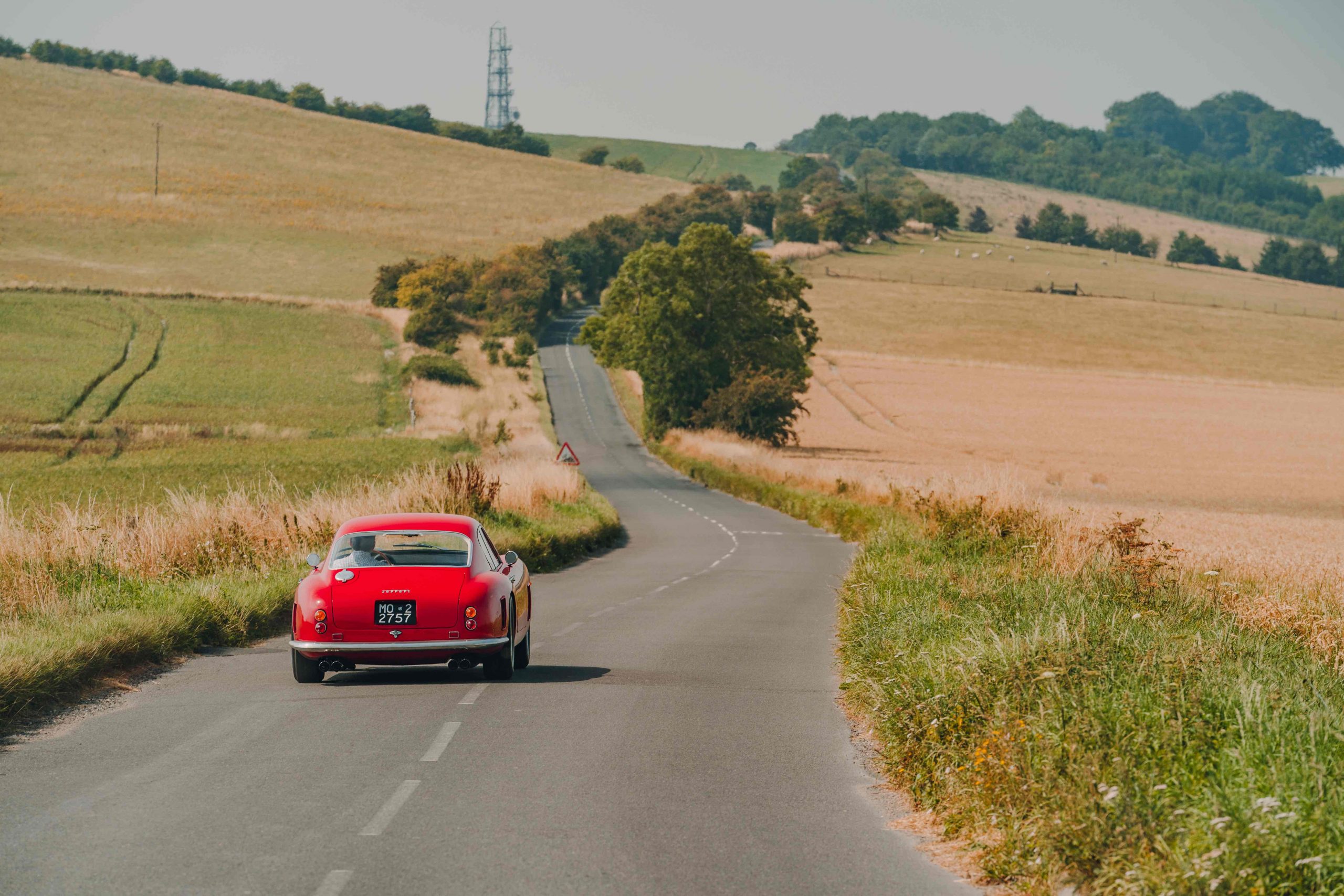 Ferrari 250 GT SWB recreation rear action