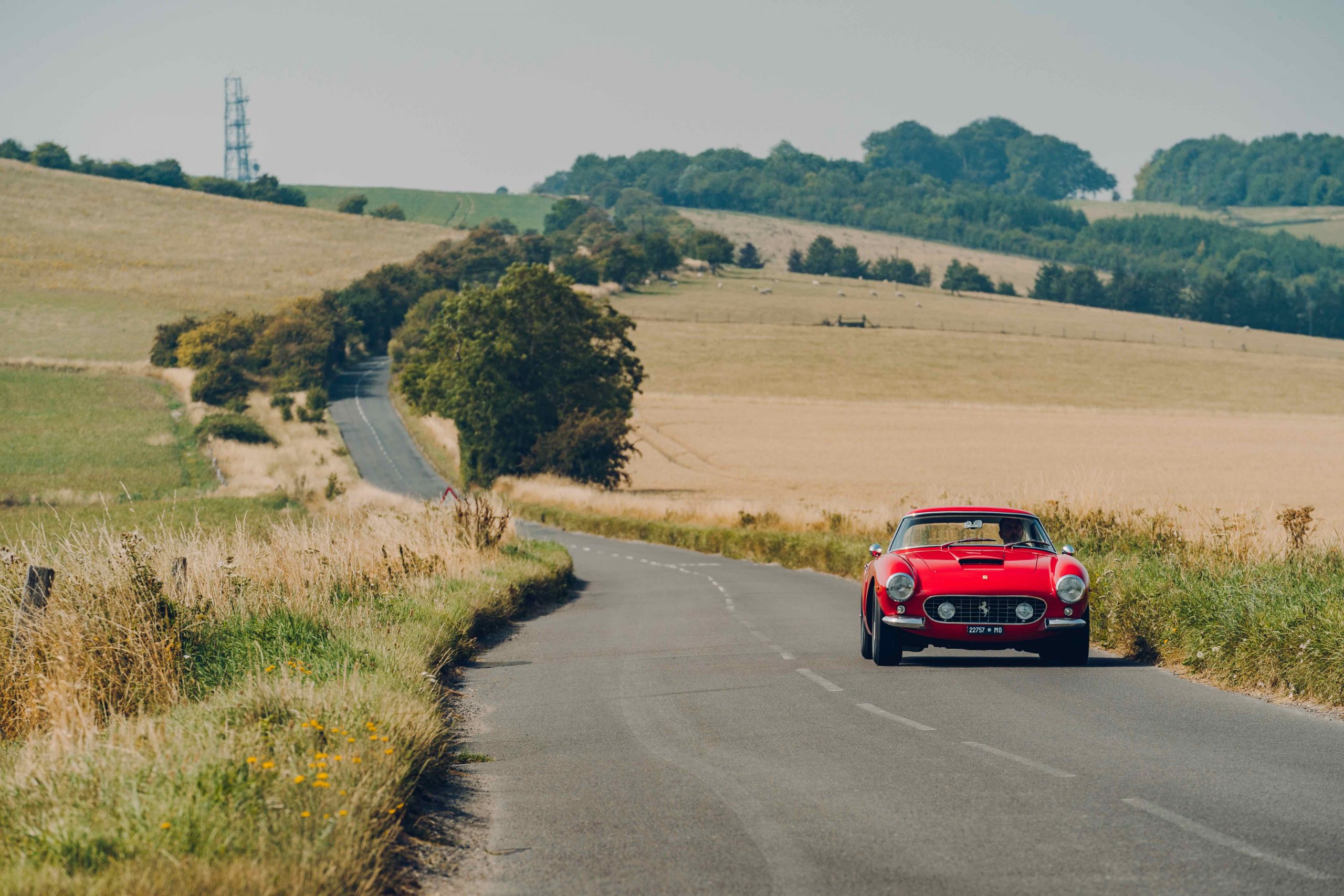 Ferrari 250 GT SWB recreation front action
