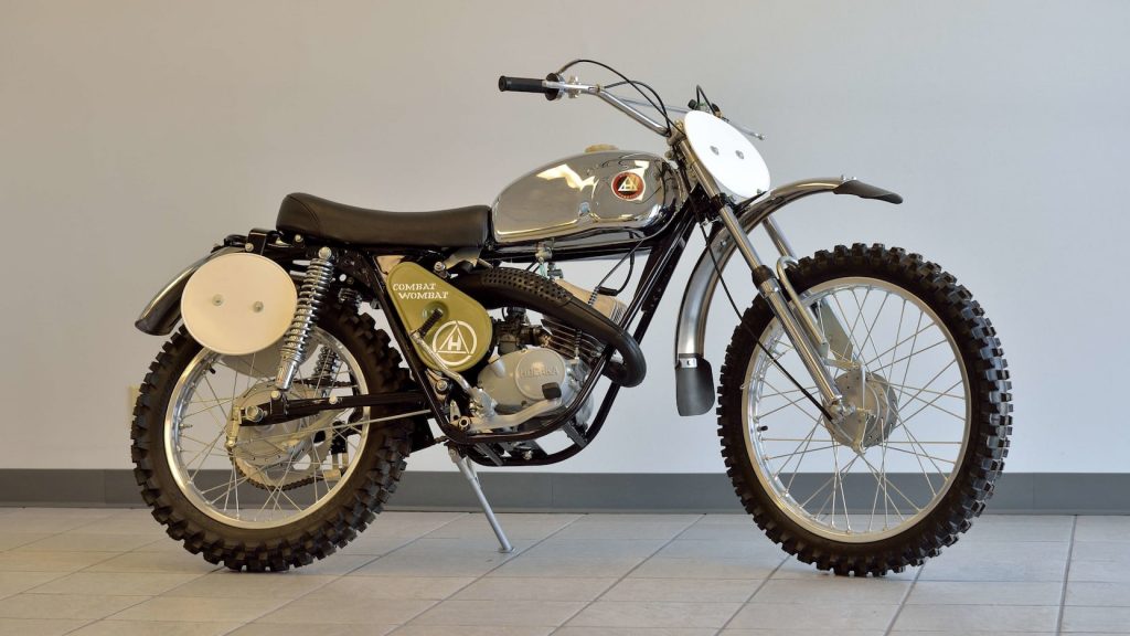 Hodaka 125 Wombat side profile
