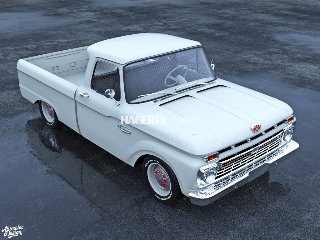 Lightning F100 concept prototype visual front three-quarter overhead