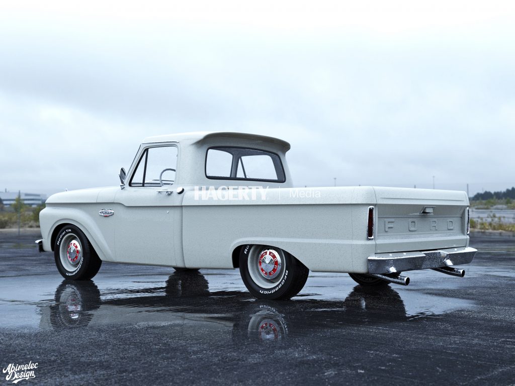 Lightning F100 concept prototype visual rear three-quarter